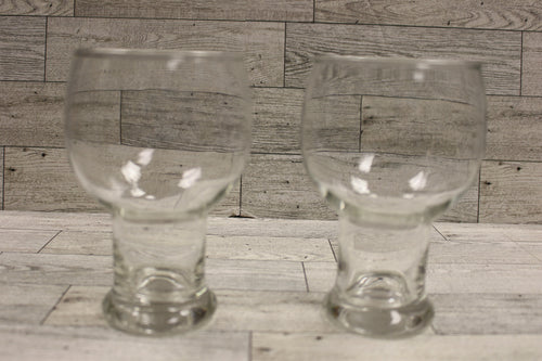 Set of 2 Vintage Federal Glass 5.5