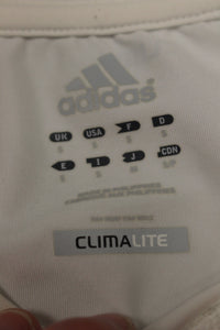 Adidas Climalite Sleeveless T-Shirt - Small - White - Used