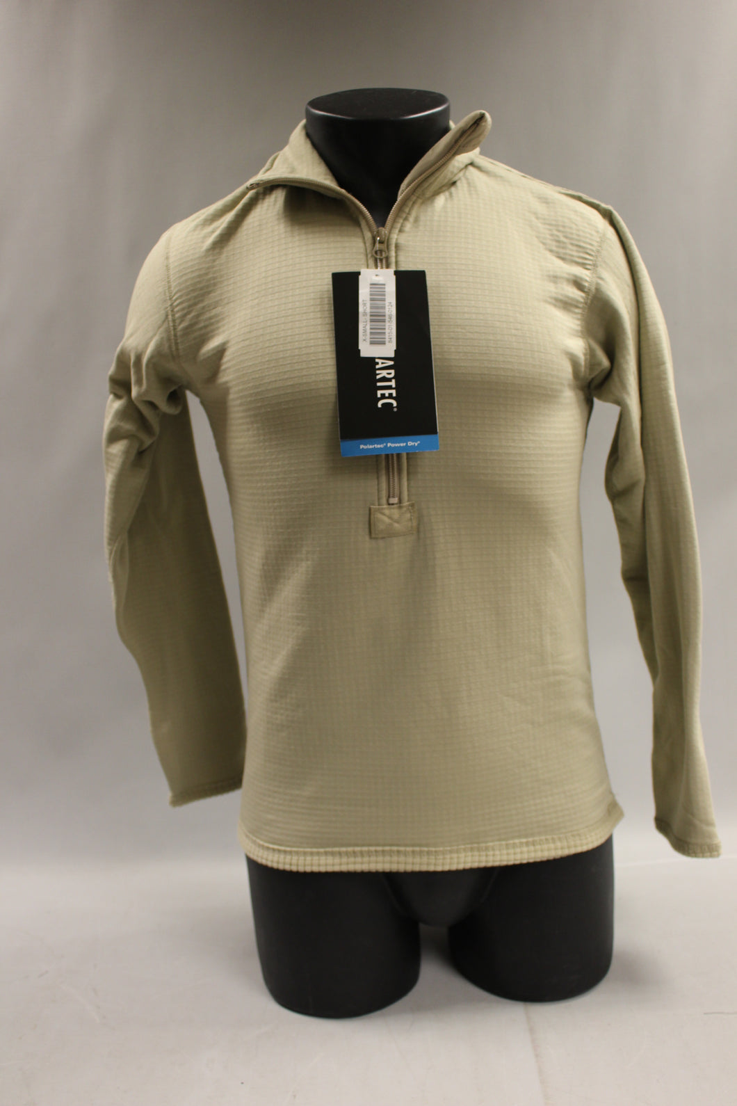 Gen III Mid-Weight Cold Weather Grid Fleece Shirt - Sand - X-Small Short - New