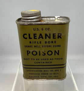 US Army WWII Rifle Bore Cleaner - 6 Oz - Sealed - Choose Grade B, C, D
