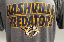 Load image into Gallery viewer, NHL Nashville Predators Ice Hockey Short Sleeve T-Shirt - Large - Used