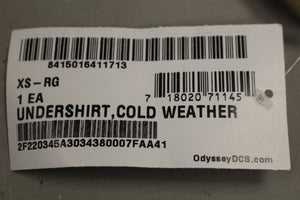 Gen III Light Weight Cold Weather Long John Shirt - Coyote - XSmall Regular- New