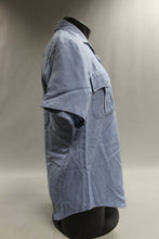 Load image into Gallery viewer, Flying Cross All Weather De Luxe Tropical Blue Work Shirt - Medium - used