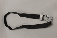 Load image into Gallery viewer, Salvatore Ferragamo Men's Black Leather Belt with Silver Buckle - 46-1/2" - Used