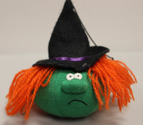 1986 Hallmark Halloween Boo Buddie Witch Plush - Used