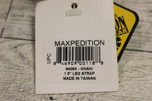Maxpedition 1.5" Leg Strap - Choose Buckle Color - New