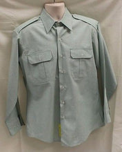 Load image into Gallery viewer, DSCP Army Green Garrison Long Sleeve Shirt - 16 X 36/37 - 8405-01-311-9714 -Used