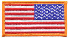 Load image into Gallery viewer, IRA Green US Flag Reversed Patch - Hook and Loop Backing - Full Color - New