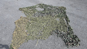 Woodland Camouflage Netting - Radar Scattering - 1080-00-107-8589 - Used