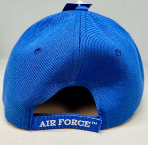 United States Air Force AF Veteran Baseball Cap - Blue - Adjustable - New