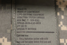 Load image into Gallery viewer, Army Molle II Hydration System Carrier, ACU, 8465-01-524-8362, Grade C