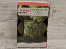 Load image into Gallery viewer, Holiday Time 6 Pack Votives Candles - Pine - New
