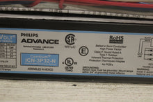 Load image into Gallery viewer, Philips ADVANCE IntelliVolt Centium ICN-3P32-N Ballast 4 Lamp - 120V to 277V