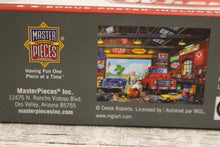 Load image into Gallery viewer, Master Pieces Wheels Wayne&#39;s Garage 750 Piece Puzzle - 24&quot; x 18&quot; - New