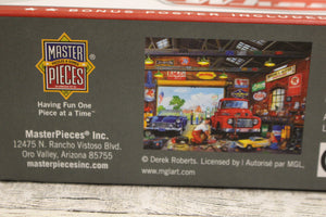 Master Pieces Wheels Wayne's Garage 750 Piece Puzzle - 24" x 18" - New