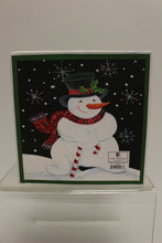 Load image into Gallery viewer, Lindy Bowman Snowman Christmas Gift Box - 7-1/4" x 5-1/2" - New