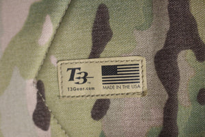 T3 Trident Tactical Cargo Duffle Bag with Shoulder Straps - Multicam - Used
