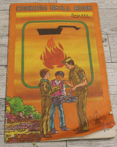 Boy Scouts of America 1978 Cooking Skill Book - Used