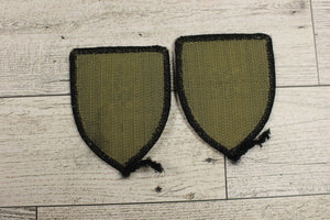 Set Of US Army 44th Medical Brigade Hook and Loop Patches -OCP -Used