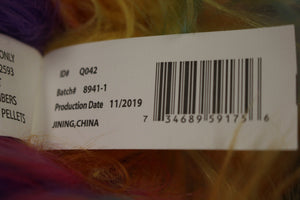 Russ/Kelly Toy Fluffy Plush Rainbow Llama - Used