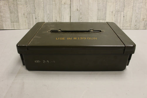 Vietnam Era M139 Gun 20mm Ammo Can Box - Used