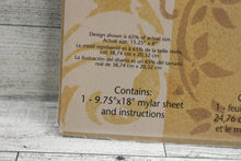 Load image into Gallery viewer, Plaid Stencil Decor2002 Signature Series - 18&quot; - New