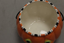 Load image into Gallery viewer, Hallmark 4" Ceramic Pumpkin Pail - Used