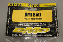 Load image into Gallery viewer, Spec-Ops BMI Belt - Male - 32" Waist - Sand Tan - New