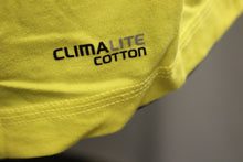 Load image into Gallery viewer, Adidas Climalite Cotton T-Shirt - Medium - Yellow - Used
