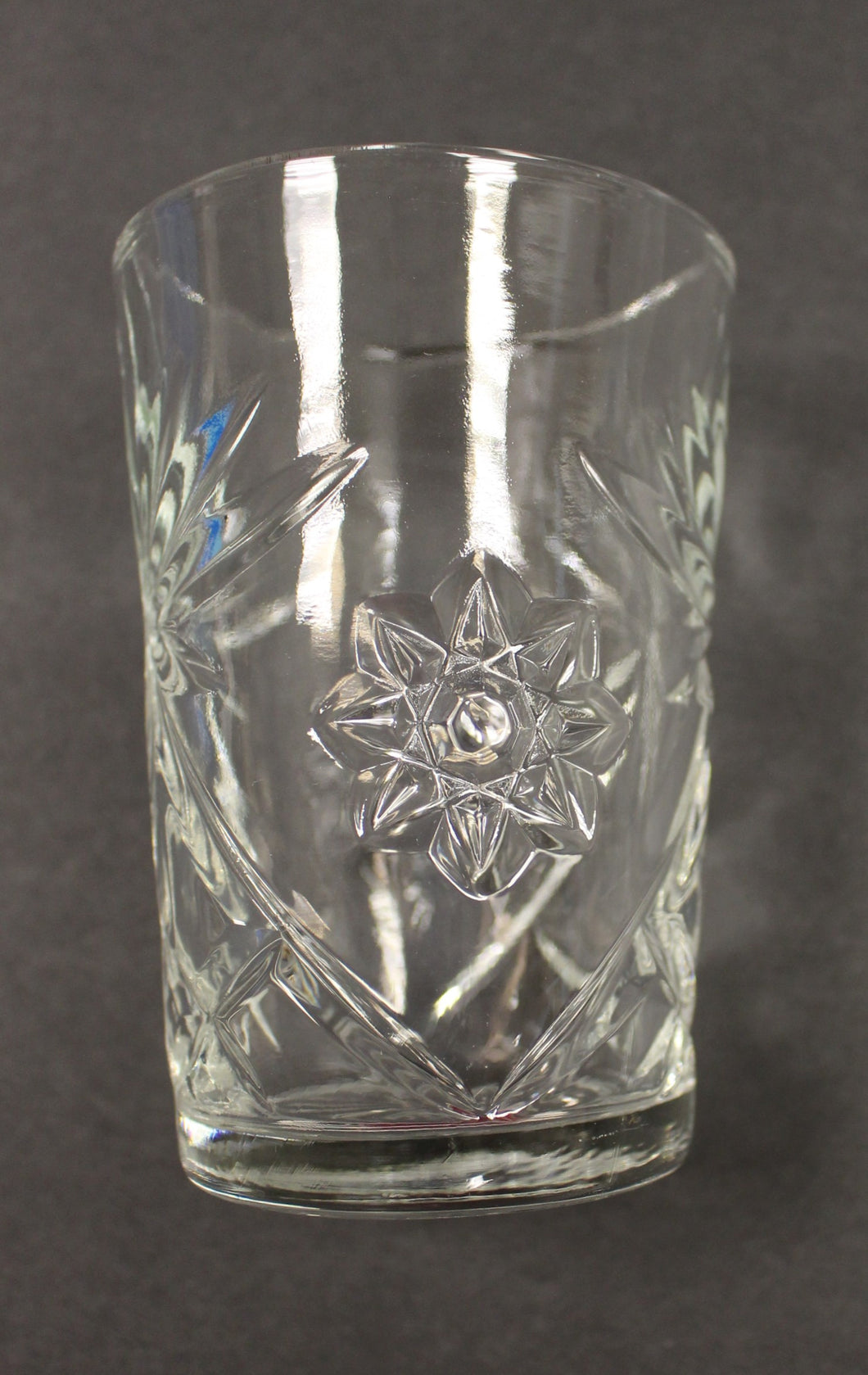 Set of 14 Anchor Hocking Juice Glasses Tumblers - Star of David - Used