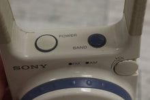 Load image into Gallery viewer, SONY ICF-S78W Splash Resistant Shower Radio - AM/FM - Used