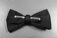 Load image into Gallery viewer, US Military Men's Clip On Bow Tie - Black - Used