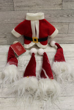 Load image into Gallery viewer, Pottery Barn Santa Beard Wine Toppers - New