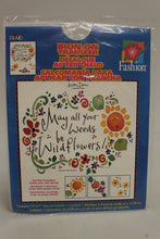 Load image into Gallery viewer, PLAID Iron-On Transfer "May all your Weeds be Wildflowers" - New