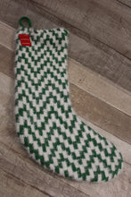 Load image into Gallery viewer, Wondershop By Target Plaid Knitted Style Stocking - Green &amp; White - New