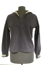 Load image into Gallery viewer, Vintage US Navy Men's Wool Blue Undress Jumper - Size: 38 - Used