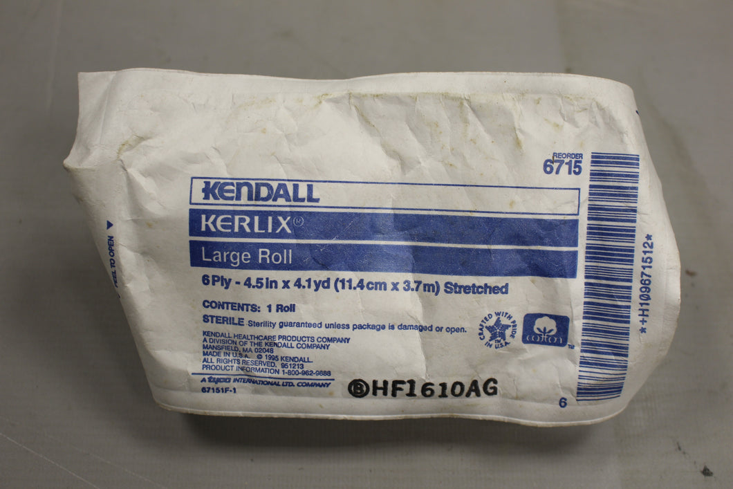 Kendall Kerlix Large Roll 6-Ply Medical Gauze Wrap 4.5