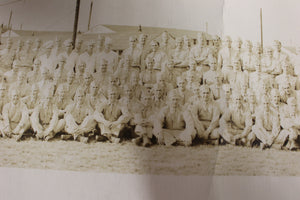 WWII US Army Panoramic Group Photograph Picture - 35" x 10"