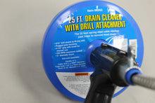 Load image into Gallery viewer, 25 Foot Drain Cleaner With Drill Attachment -New
