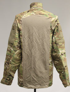 Army Multicam Advanced Improved Combat Shirt With 1/4 Zipper - Large - New