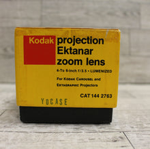 Load image into Gallery viewer, KODAK Projection Zoom Lens EKTANAR 4-6 Inch f/3.5 For Carousel Slide Projector