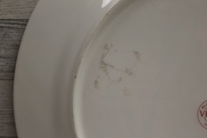 Vietri Italy Christmas Snow Day Chop Plate/Platter - 13 Inches - Used
