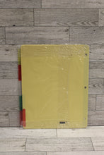 Load image into Gallery viewer, Vintage AICO Gold Line Indexes Rip-proof Binder Paper Dividers -New
