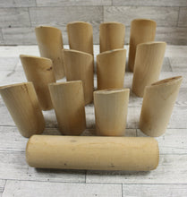 Load image into Gallery viewer, Wooden Molkky Game Set with Storage Box - Used