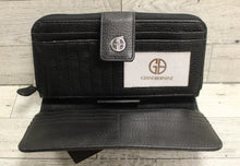 Load image into Gallery viewer, Giani Bernini Softy Leather All In One Wallet - Black - New
