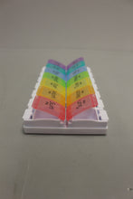 Load image into Gallery viewer, 7 Day AM/PM Push Button Pill Organizer - Arthritis Friendly - Used
