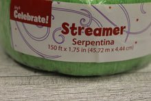 Load image into Gallery viewer, Pack of 3 Party Streamers - Blue, Pink, &amp; Green - New