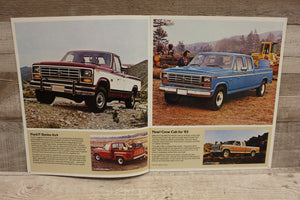 Vintage 1983 Ford Four-Wheelers Brochure Catalog -Used