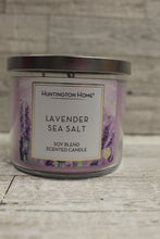 Load image into Gallery viewer, Huntington Home Lavender Sea Salt Soy Candle - 14 oz. - New