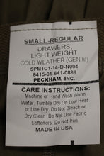 Load image into Gallery viewer, Gen III Cold Weather Long John Pants - 8415-01-641-0886 - Small Regular - New